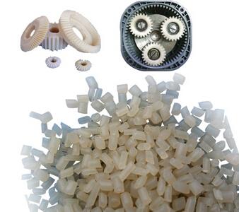 增強(qiáng)尼龍PA66制品中的粉末